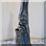 P07. Rare vintage Earthworks Old Wise Man water bong. 13.5”h - $125 